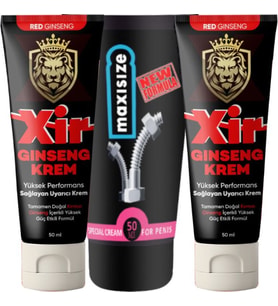 Xir Delaycream 50 Ml 2 Adet + Maxi Size Cream 50 Ml Erkeğe Özel Set