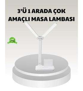 Led Işıklı Masa Lambası – Göz Yormayan, Kısılabilir Ve Esnek Başlıklı