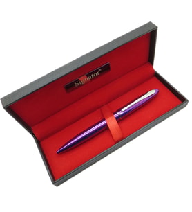 Signator® T544 Mor Tükenmez Kalem  İsme Özel Kalem  Hediyelik Kalem (Karışık)