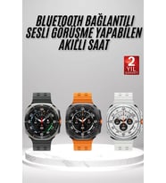 Akıllı Saat Amoled Ekran Bluetooth Bağlantılı Takibi Gps Uyumlu