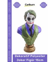 #Joker Handmade Karizmatik Detaylı Kaliteli Koleksiyon Modern Dekoratif Polyester Joker Figür 15cm
