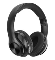 Maxron P68 8D Surroundbass Kafa Üstü Bluetooth Stereo Kulaklık+Micro Sd Kart Yuvası Siyah