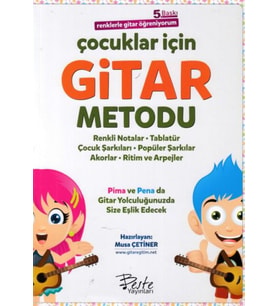 Çuklar İçin Gitar Metodu - Renklerle Gitar Öğreniyorum