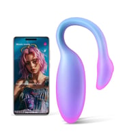 Magic Flamingo Max Telefon Kontrollü Giyilebilir Vibratör Mavi