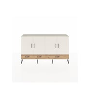 Arges Konsol 6 Raflı 3 Çekmeceli 4 Kapaklı 176x30x99 Aytaşı-Aytaşı/Çam