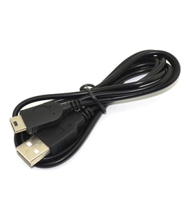 GBM USB Şarj ve Data Kablosu Gameboy Mikro Şarj Nintendo GBM USB Şarj Kablo (Siyah)