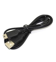 GBM USB Şarj ve Data Kablosu Gameboy Mikro Şarj Nintendo GBM USB Şarj Kablo (Siyah)