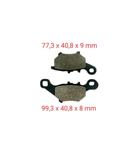 Ön Fren Disk Balatası Sfa396 Vt Suzuki An 125(1995-2000) - Address 110