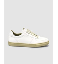 MonaMae Beyaz - Yeşil Detaylı Kadın Sneaker