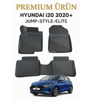 Hyundai i20 2020+ Jump / Style / Elite Uyumlu 3D Oto Paspas Premium