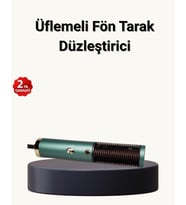 İyon Teknolojili Seramik Saç Düzleştirici – Eşit Isı Dağılımı