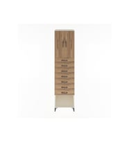 Hyperion Dolap 2 Raflı 7 Çekmeceli 2 Kapaklı 60x44x243 Aytaşı-Çam