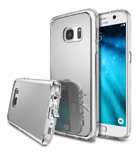 Ringke Mirror Fusion Galaxy S7 ile Uyumlu Aynalı Kılıf Silver