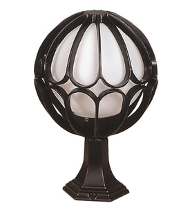 AVONNI BSU-68079-BSY-M1-KOP Siyah Boyalı Dış Mekan Aydınlatma E27 Aluminyum Polietilen Cam 30cm