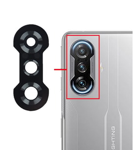 Xiaomi Poco F3 GT Uyumlu Kamera Lensi Camı MZB09C6IN M2104K10I