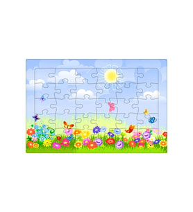 AHŞAP PUZZLE GÜNEŞLİ GÜN