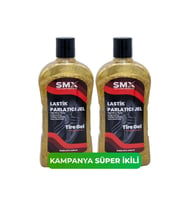 Simli Jel Lastik Parlatıcı 500 Ml 2 Adet+ Sünger Hediye