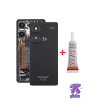 Redmi Note 13 Pro 4G Arka Kapak Pil Batarya Kapağı Kamera Lensli 23117RA68G Uyumlu + B700