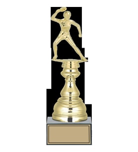 ODAK KUPA - Figürlü Kupalar - Masa Tenisi Kadın Figürlü Kupalar FG-023 B - 29 cm