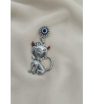 Magnet Kedi Metal Buzdolabı Süsü Mıknatıslı Magnet