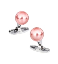 Omark Cotton Pink Pearl Kadın Kol Düğmesi (Pudra Pembe)