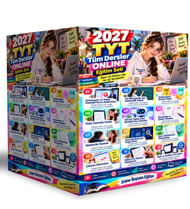 2027 TYT TÜM DERSLER ONLINE EĞİTİM SETİ