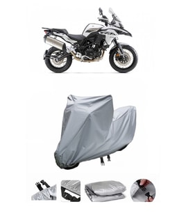 Benelli TRK 502 X  Gri Motosiklet Brandası ARKA ÇANTA UYUMLU DEĞİLDİR