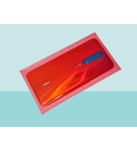 Xiaomi Redmi NOTE 8 PRO Uyumlu Arka Kapak Batarya Kapağı - KIRMIZI