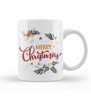 Yılbaşı Yeni Yıl Konseptli Merry Christmas 018 Kupa Bardak Porselen