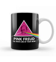 Sigmund Freud Pink Freud The White Line Of Your Mom Kupa Bardak Porselen