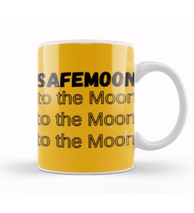 Safemoon To The Moon Kupa Bardak Porselen