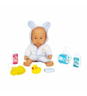 030031 NessiWorld Banyo Zamanı Bebek Seti, 35 cm / +3 yaş adet fiyatıdır