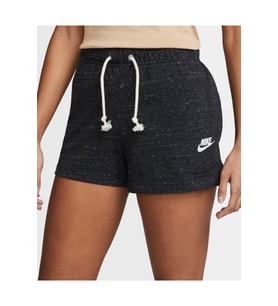 Sportswear Gym Vintage Siyah Renk Kadın Şortu