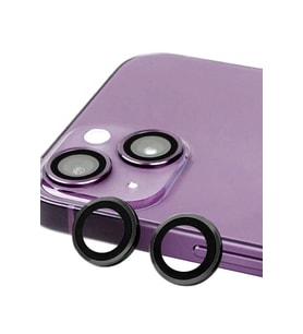 Newface Apple iPhone 13 Mini Raze Metal Kamera Lens - Siyah