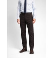 Caserta Klasik Fit Likralı Erkek Kanvas Pantolon - 7515 (Kahverengi)