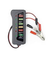 Akü Test Cihazı 12v Batarya Test Akü Ölçme 