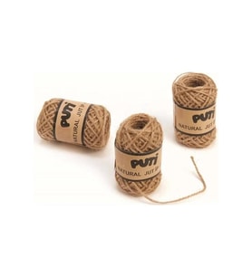 Puti Jut İp 10 Metre Natural İp (24 Lü Paket)