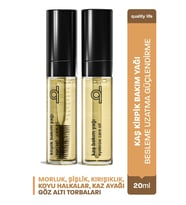 Kaş Kirpik Serumu - Kaş Kirpik Bakım Yağı - Besleyici Uzatıcı 20 ML - Güçlendirici Bakım Serumu