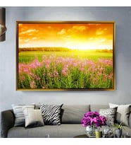 Altın Çerçeveli dekoratif tablo l52 (Gold)