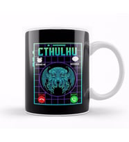 Funny The Call Of Cthulhu Dark Occult Goth Pun Kupa Bardak Porselen