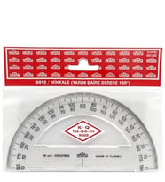 HATAS 0910 MİNKALE YARIM DAİRE 180° 15 CM. (24 Adet)
