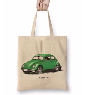 Volkswagen Old Beetle Bez Çanta Uzun Saplı
