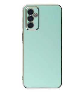 Northcity Samsung Galaxy M23 Uyumlu Kılıf Volet Silikon - Açık Yeşil