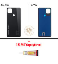 General Mobile Yapıştırıcı Gm 22 Siyah Yapıştırıcı B-7000 Yapıştırıcı Arka Kapak Arka Cam Batarya Kapağı Lazer Kesim Kapak Pil Kapağı Back Cover