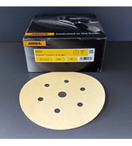 MIRKA ZIMPARA EPOKSİ REÇİNE TEKNE MOBİLYA GOLD SERİSİ 800 KUM CIRTLI 150 MM  100 ADET (Sarı)
