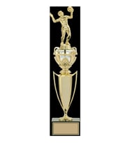 ODAK KUPA - Figürlü Kupalar - Voleybol Kadın Figürlü Kupalar FG-044 A - 44 cm