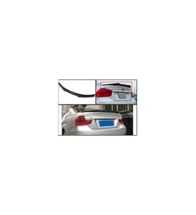 bmw e90 uyumlu plastik parlak siyah m4 spoiler-spoyler