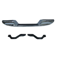 TOYOTA HILUX- PICK UP LN145- D4D 02/05; ARKA TAMPON (NİKELAJLI ALTI BOMBELİ BAĞLANTI BRAKETLERİ İLE) 227-2601 52105-35180
