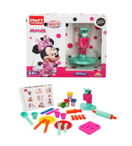 Crafy Minnie Dondurma Fabrikası Oyun Hamuru Seti 200 g 29 Parça