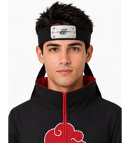 Naruto Itachi Akatsuki Alın Bandı Yetişkin – Siyah